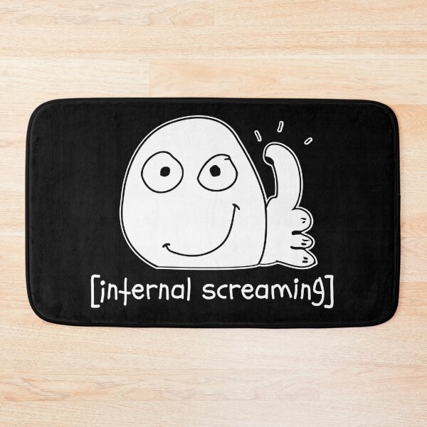 Item preview, Introvert Meme internal screaming Thumbs Up Dank Meme designed and sold by alltheprints.