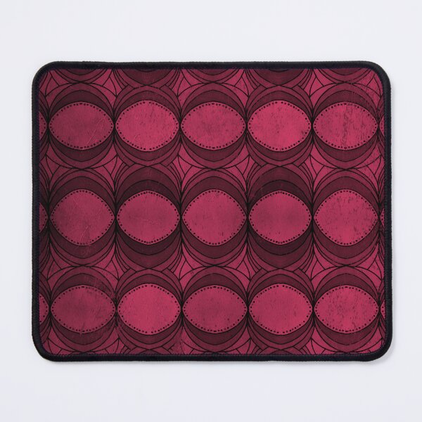 Item preview, Geometrical Patched Pattern in Shades of Pink - Worn or Denim Look designed and sold by ckylin.