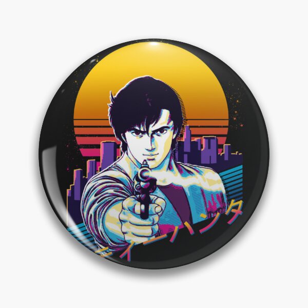 Artikelvorschau, City Hunter - Ryo Saeba Retrowave Essential entworfen und verkauft von staceycha.