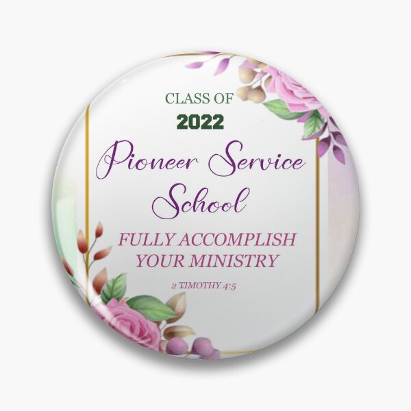 Item preview, Pioneer Service School 2022 Spiral Notebook designed and sold by crafts-gift.