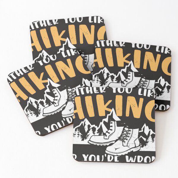 Item preview, Hiking Or You're Wrong designed and sold by RED FIR.