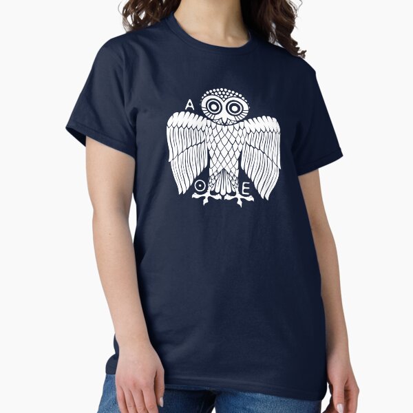 Item preview, Owl of Athena (3rd version - without border) designed and sold by archaeologyart.