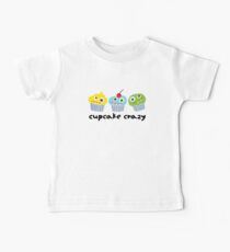 Cupcake Crazy - beige Baby Tee