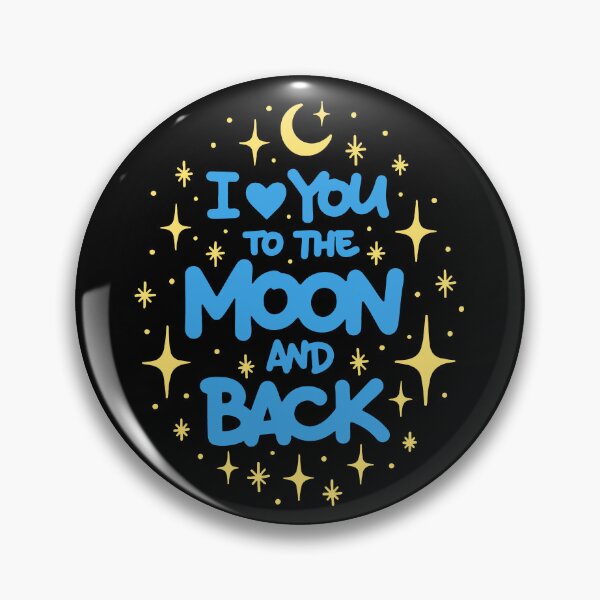 Item preview, I love you to the moon and back designed and sold by Zagach Letters.
