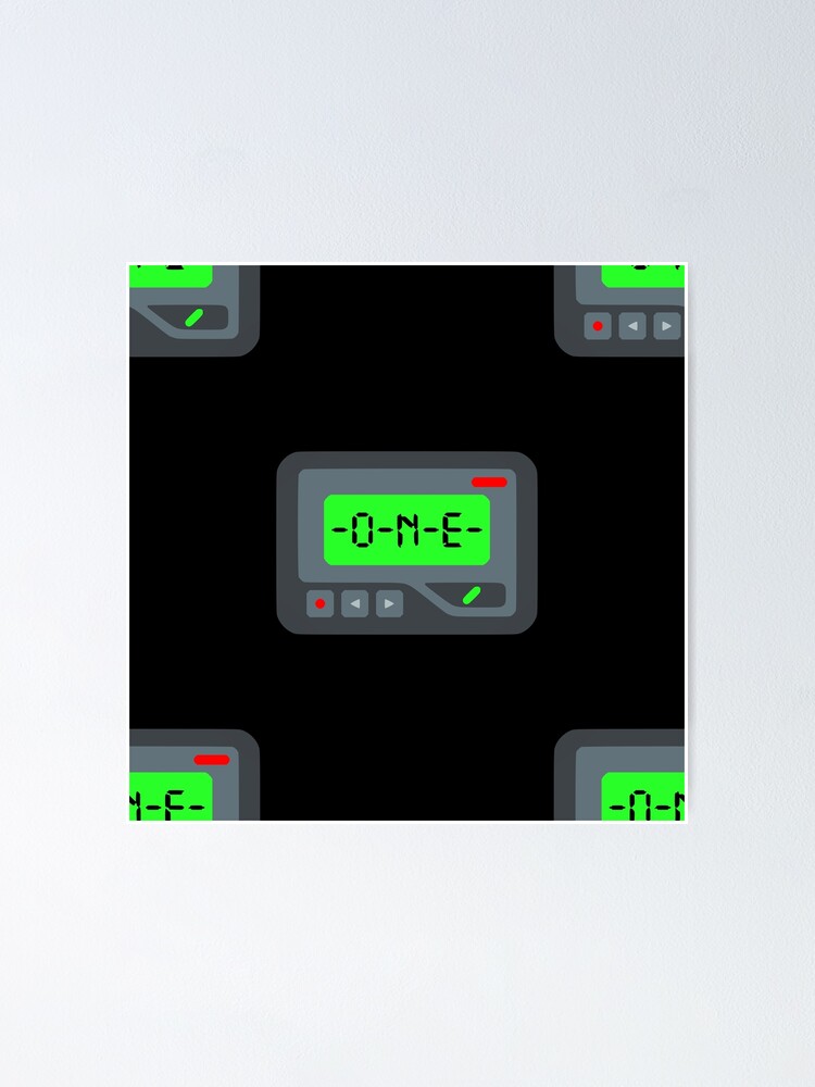 "Emoji Pager " Poster for Sale by gossiprag Redbubble