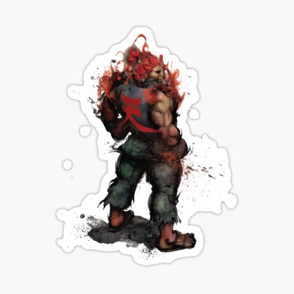 Akuma Street Fighter 4 Decal