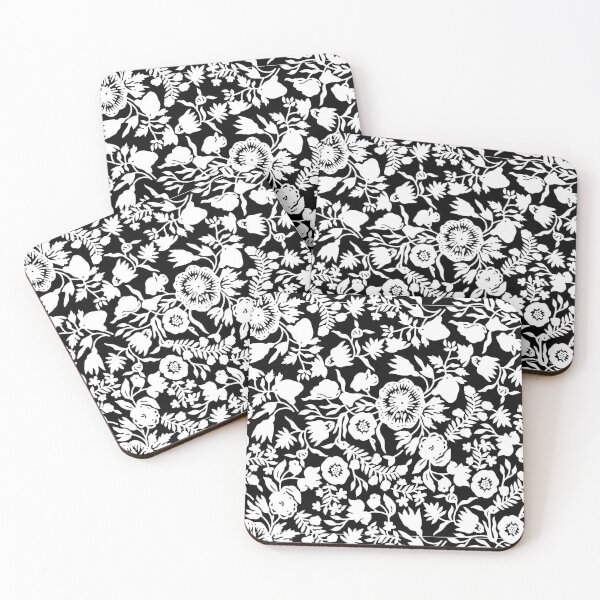 Item preview, Black & White Florals designed and sold by Desiartist1221.