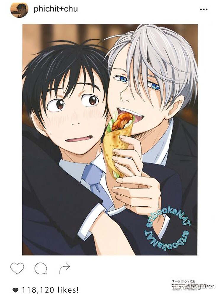 Yuri And Victor Insta Post By Abbywren Redbubble