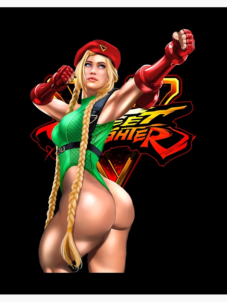 Cammy Street Fighter 2 Canvas Wrap Wall Art Game Room 