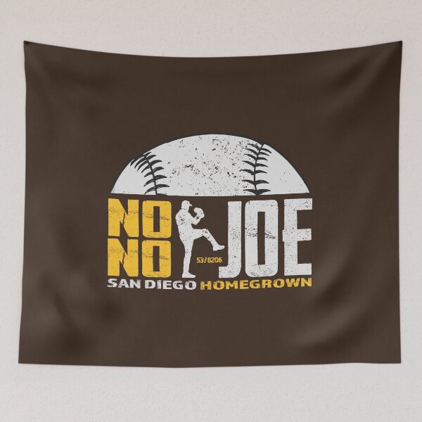 Item preview, No No Joe San Diego Homegrown Baseball Pitcher No Hitter designed and sold by 9ine9.