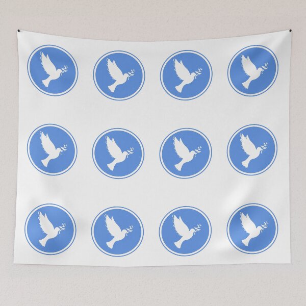 Item preview, White Dove - World Peace designed and sold by JourneyCreative.