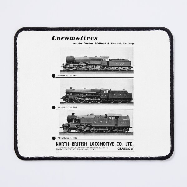Item preview, Vintage North British Locomotives advert, 1938 designed and sold by Random Railways.