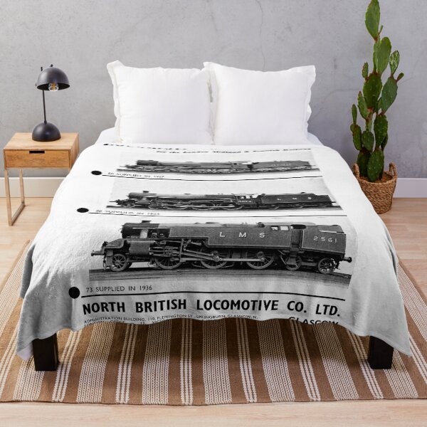 Item preview, Vintage North British Locomotives advert, 1938 designed and sold by Random Railways.