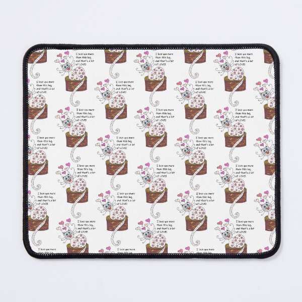 Item preview, Cute Spotted Cat Sitting on a Log Thinking About Love designed and sold by ckylin.
