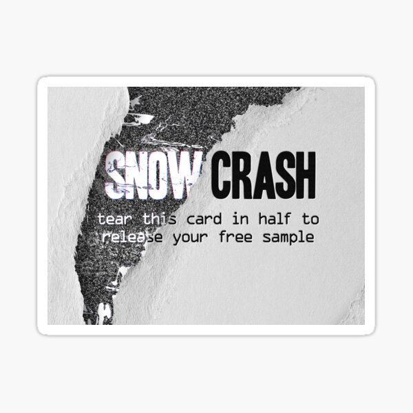 Snow Crash Sticker