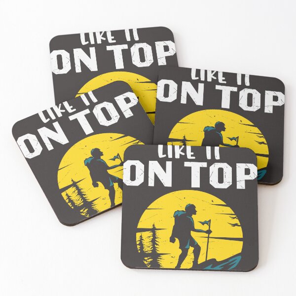 Item preview, Hikers Like It On Top designed and sold by RED FIR.