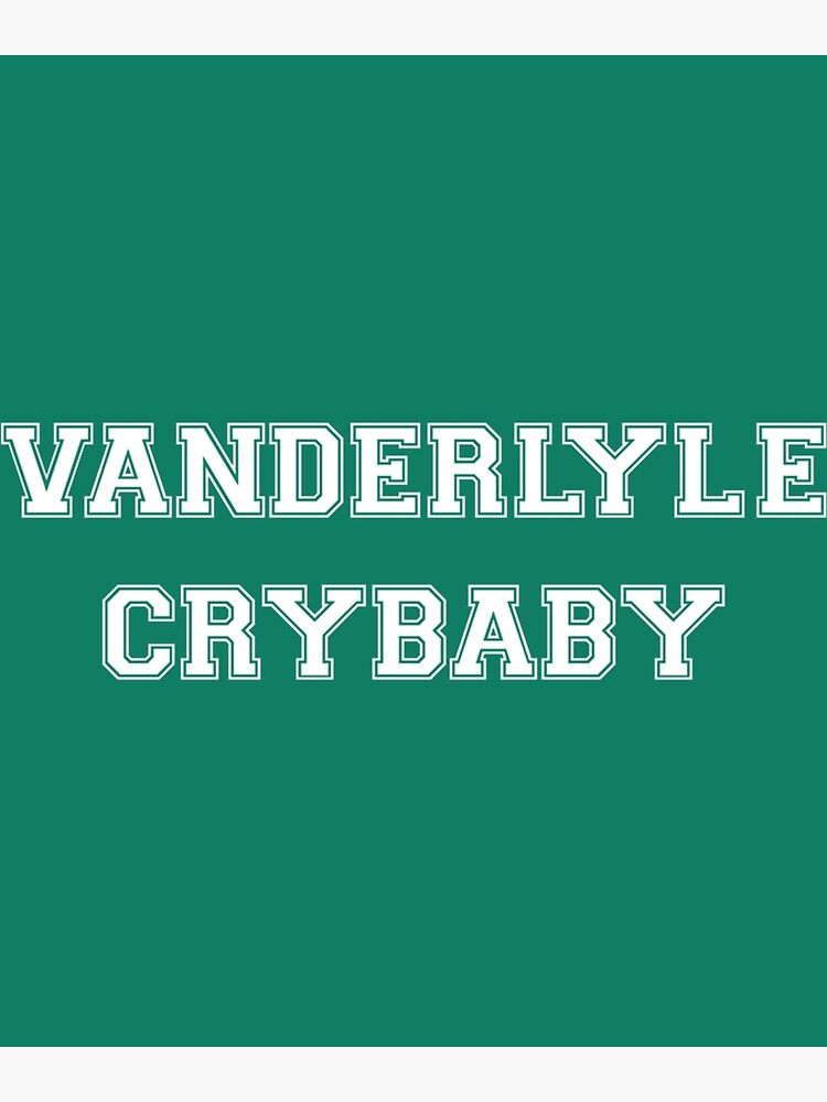 "The National Vanderlyle Crybaby Geeks " Poster for Sale by arcordsuzuki Redbubble