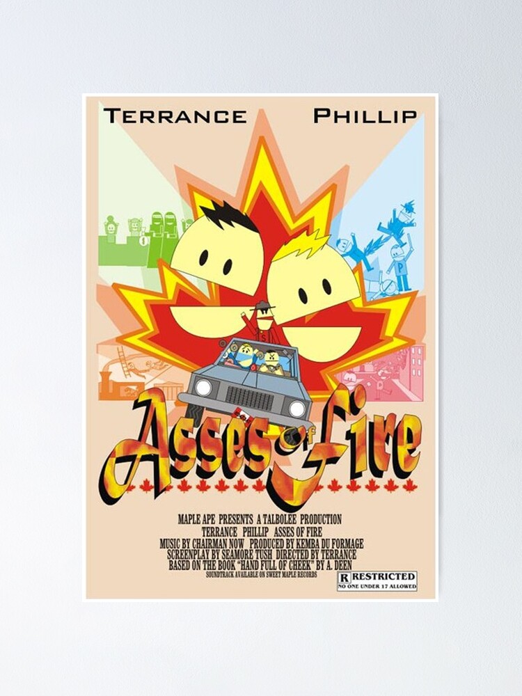 Alternative Ansicht von SP Asses of Fire Terrance und Phillip Fankunst. Poster