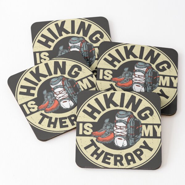 Item preview, Hiking Is My Therapy designed and sold by RED FIR.