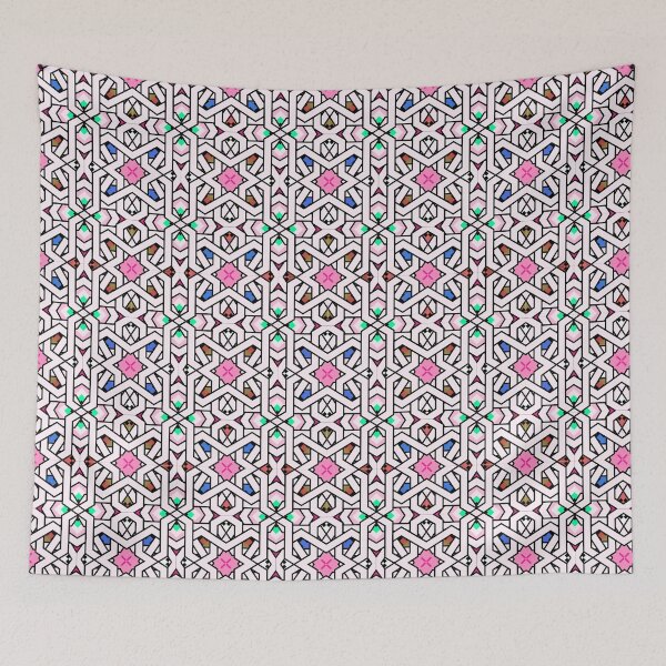 Item preview, Colorful Star in Seamless Pattern designed and sold by MyMemoriesArts.