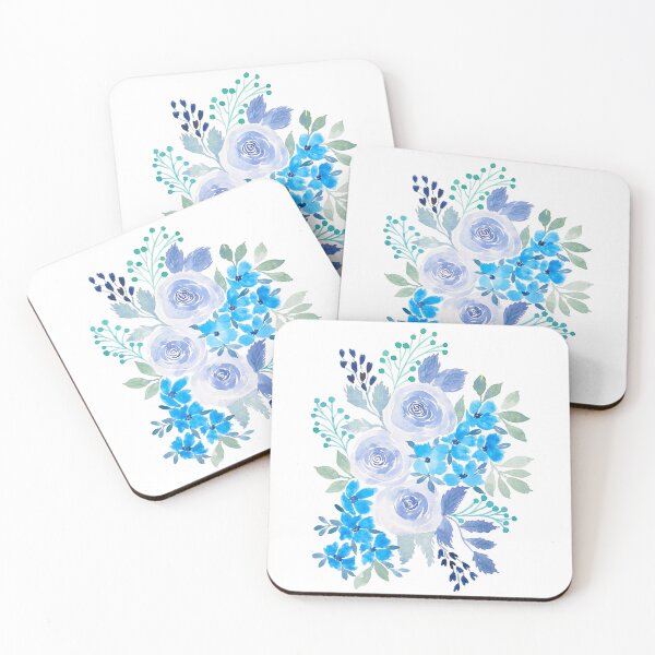 Item preview, A bunch of blue flowers designed and sold by Orly Fuchs Galchen.