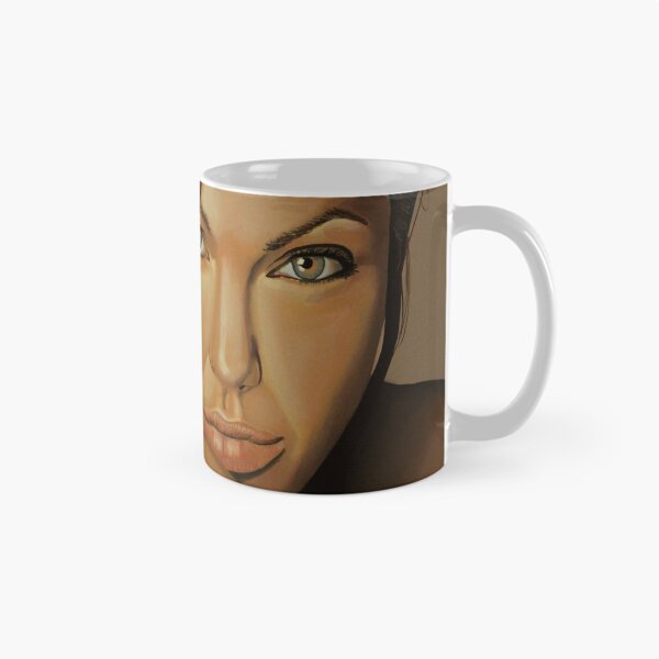 Item preview, Angelina Jolie Voight painting designed and sold by PaulMeijering.