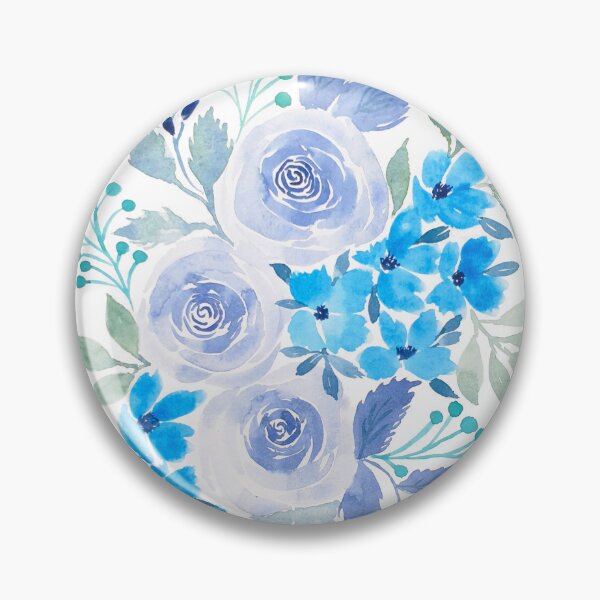 Item preview, A bunch of blue flowers designed and sold by Orly Fuchs Galchen.