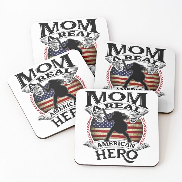Item preview, Copy of Mom Real American Hero, Mom A Real American Hero designed and sold by DsignTByMason.