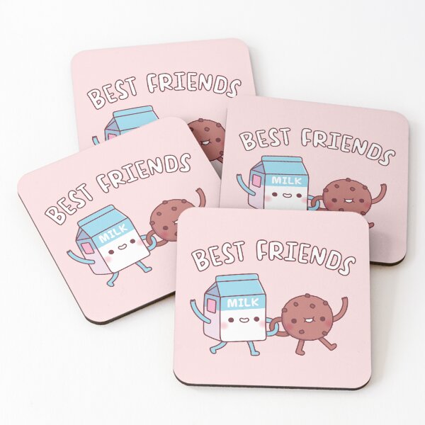 Item preview, Cute Milk and Cookie Best Friends designed and sold by rustydoodle.