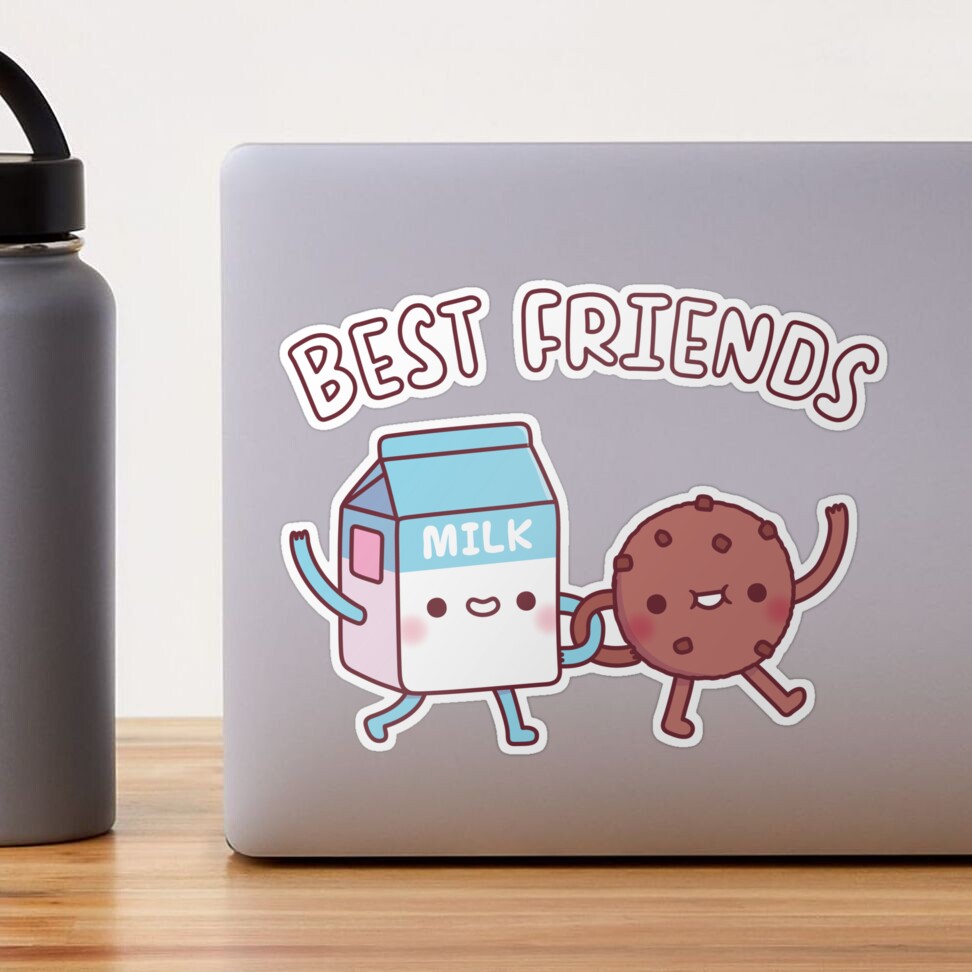 Best Friends Mug - We Go Together Like Milk and Cookie, Bestie Gift