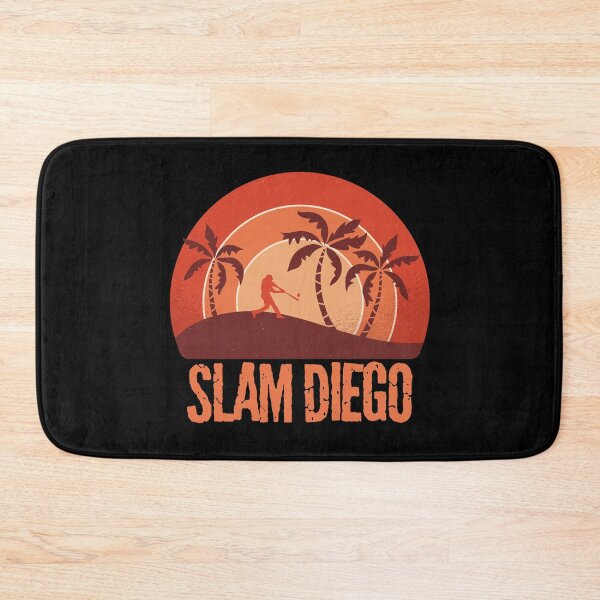 Item preview, Slam Diego Sunset Palm Tree Diego Baseball Home Run designed and sold by 9ine9.