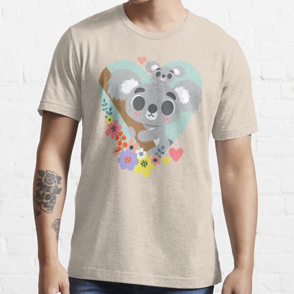 koala in the rain t shirt