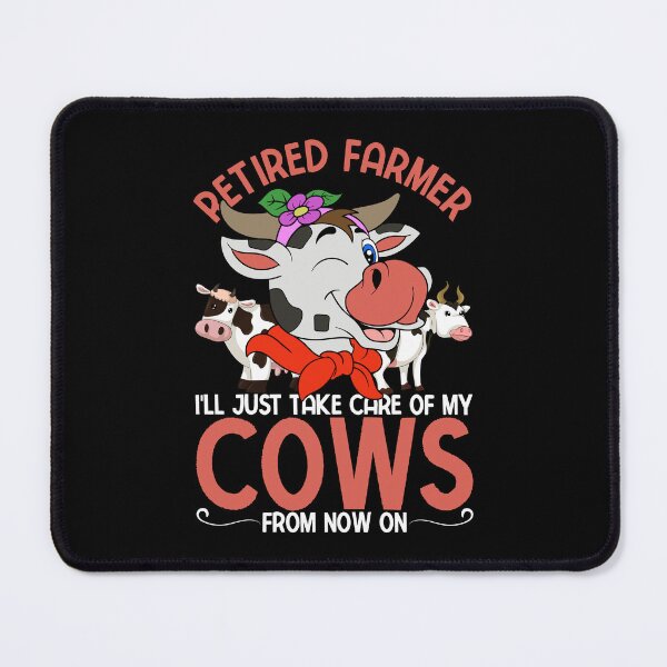 Item preview, Funny Retirement Farming Retired Farmer Farm Animal Cow designed and sold by bestshirtdesign.