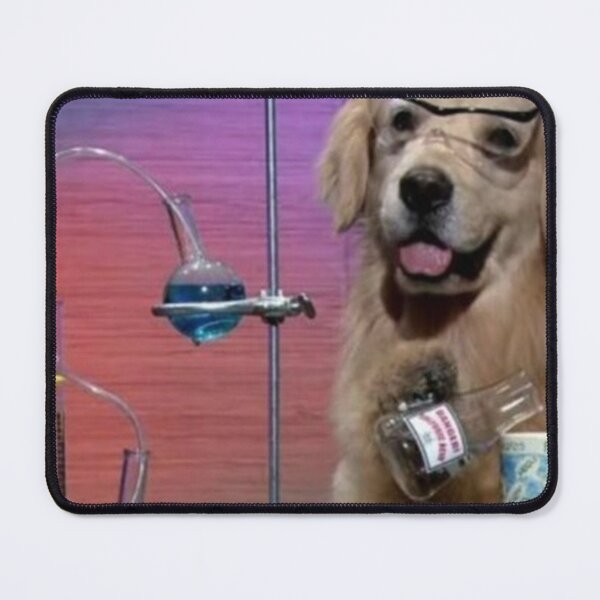 Item preview, ;Chemistry Dog Meme poster designed and sold by retharkraus.