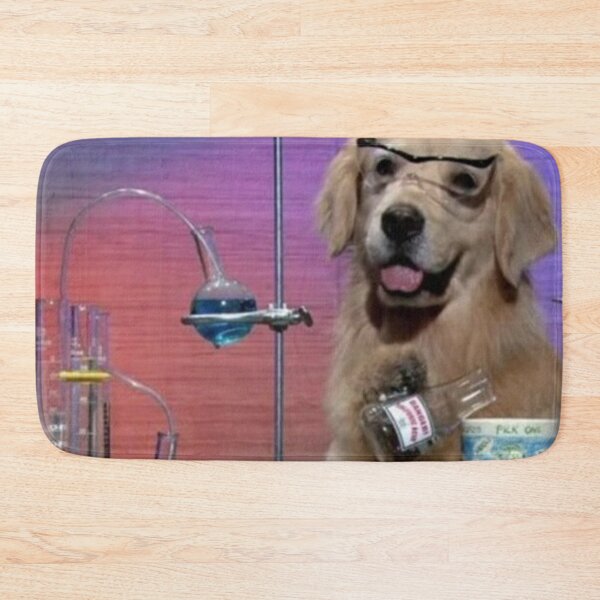 Item preview, ;Chemistry Dog Meme poster designed and sold by retharkraus.