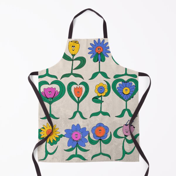 Item preview, Cute Funny Flowers designed and sold by adoredigitals.