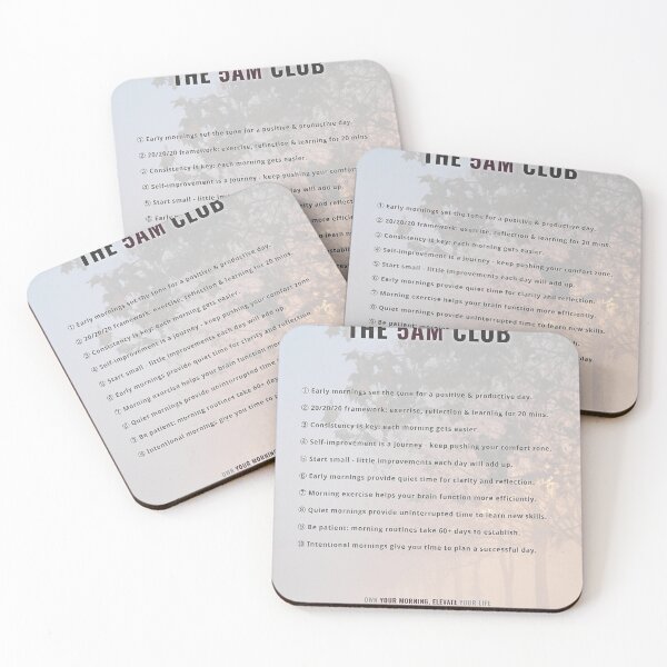 Item preview, The 5 Am Club Elevate Your Life designed and sold by hiunlimit.