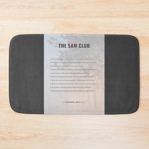 Item preview, The 5 Am Club Elevate Your Life designed and sold by hiunlimit.