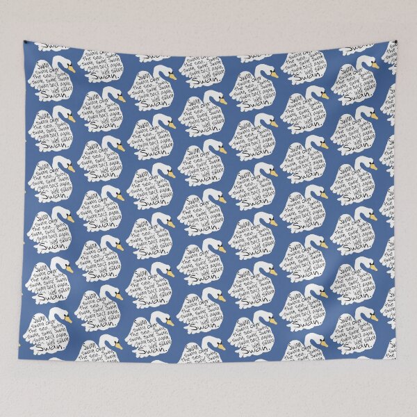 Item preview, Swan Tongue Twister designed and sold by Amy Hadden.