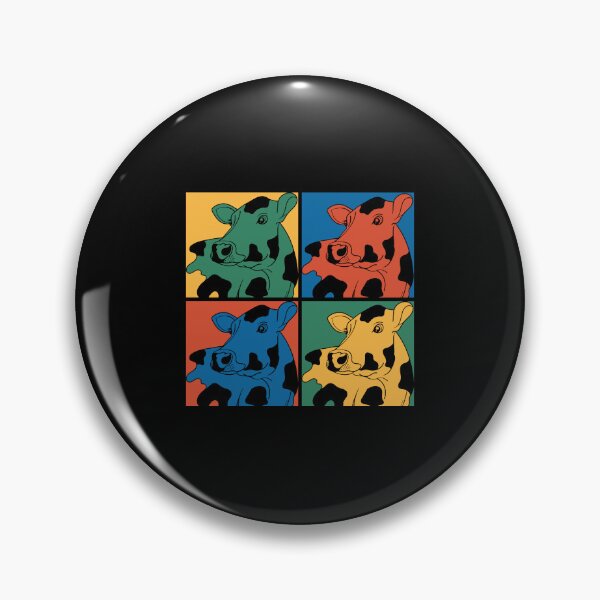 Item preview, Farm Animal Lover Farmer Farming Pop Art Cow designed and sold by bestshirtdesign.