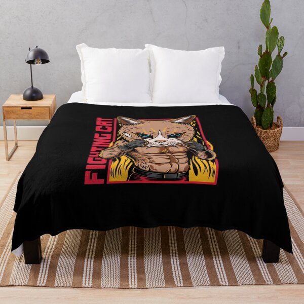 Item preview, Cat Muscle Man Mixed Martial Arts Cage Fighter designed and sold by BakaOutfit.