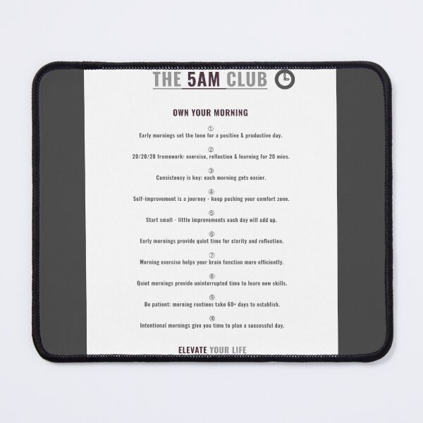 Item preview, The 5 Am Club Summary designed and sold by hiunlimit.