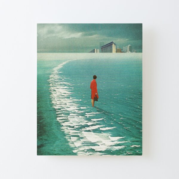 Waiting For The Cities To Fade Out Canvas Mounted Print