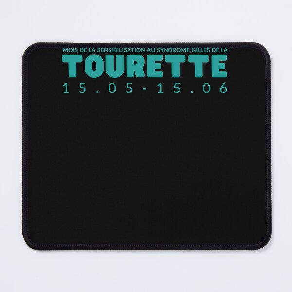 Item preview, "Tourette 15.05-15.06" white letters designed and sold by MccoyLisa.