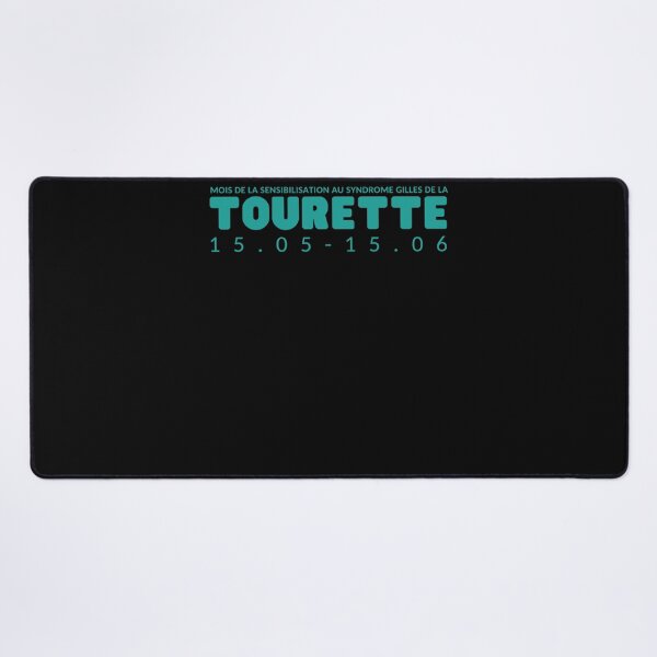 Item preview, "Tourette 15.05-15.06" white letters designed and sold by MccoyLisa.
