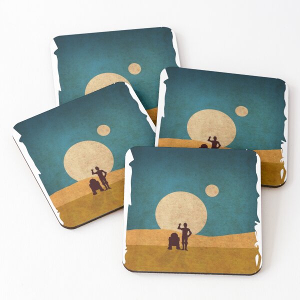 Item preview, ;Droids In The Dunes poster poster designed and sold by retharkraus.