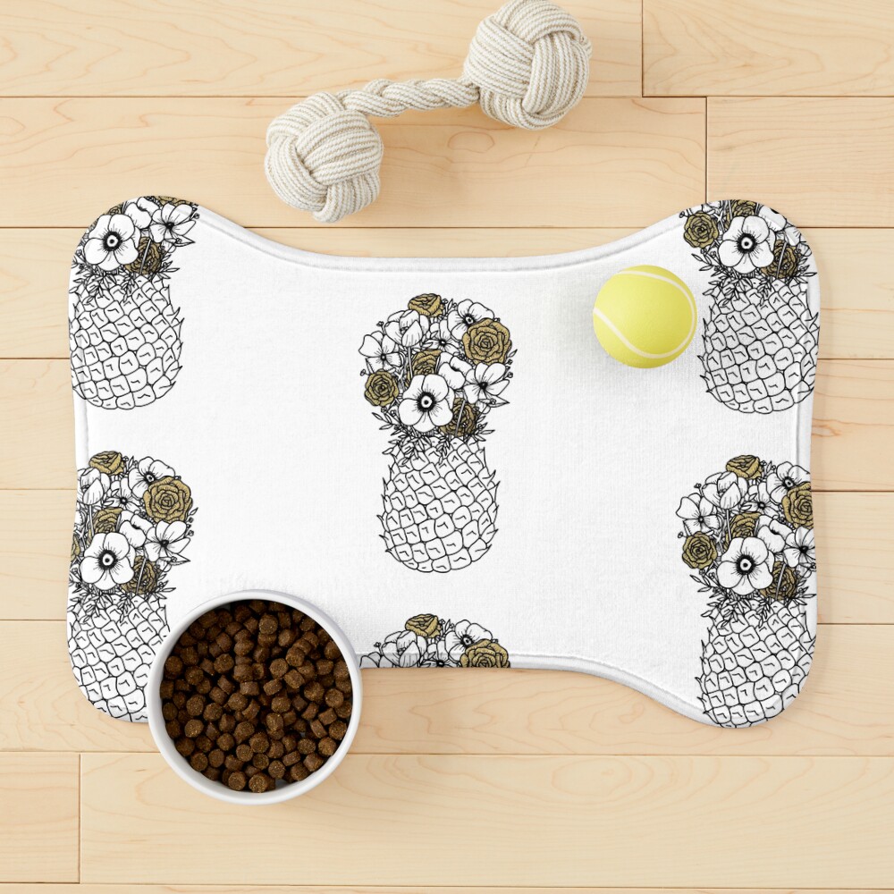 Pineapple Bouquet Pet Mat