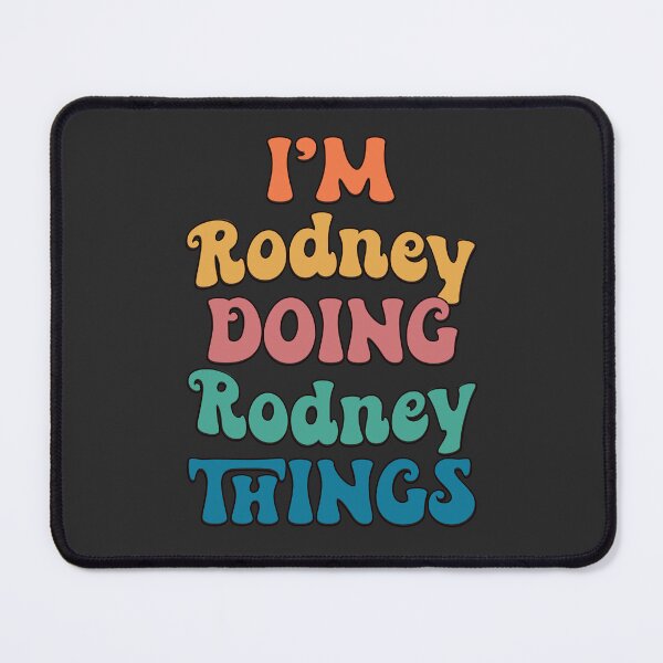 Item preview, Rodney Funny Retro First Name designed and sold by Americandude.