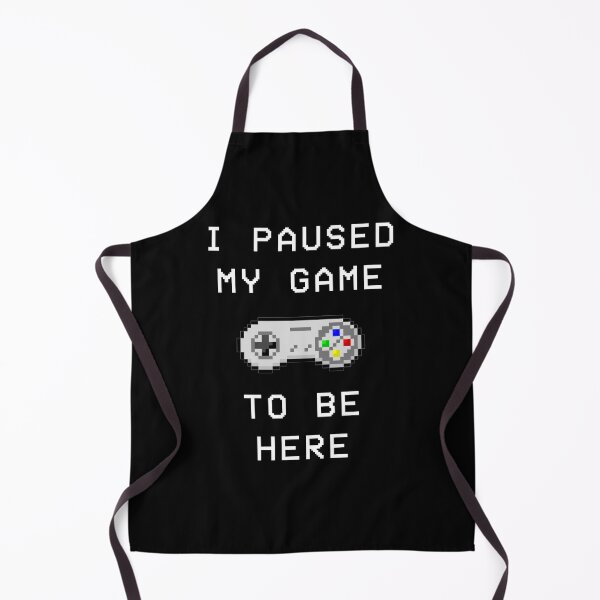 Item preview, I Paused My Game To Be Here designed and sold by DOS Games.