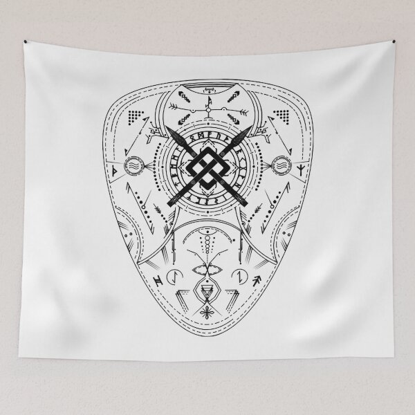 Item preview, Gungnir - The Spear Of Odin  Norse Pagan Symbol Classic Shirt designed and sold by TrevinoCurtis.